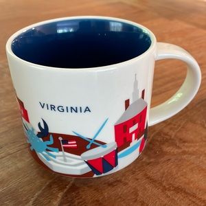 Starbucks You Are Here Virginia mug